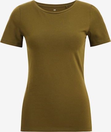 WE Fashion T-shirt i grön: framsida