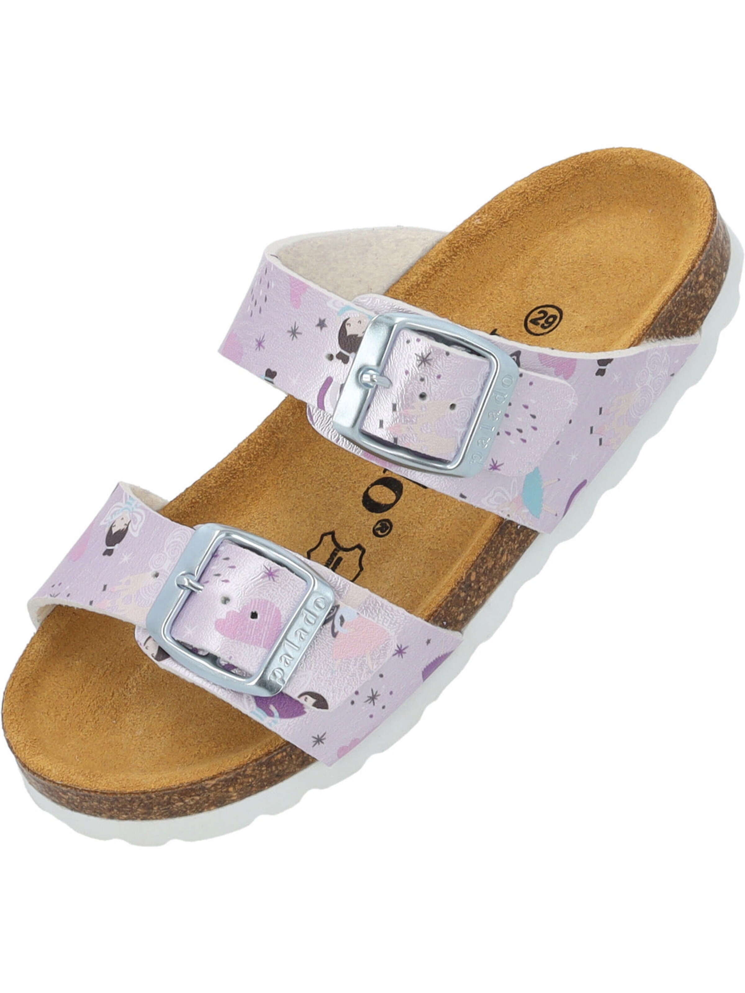Palado Sandale 'Palado Kids Samos G Print'‌‌‌‌ in Lila: Vorderseite