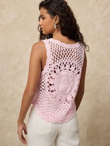 Next Stick felső - rózsaszín