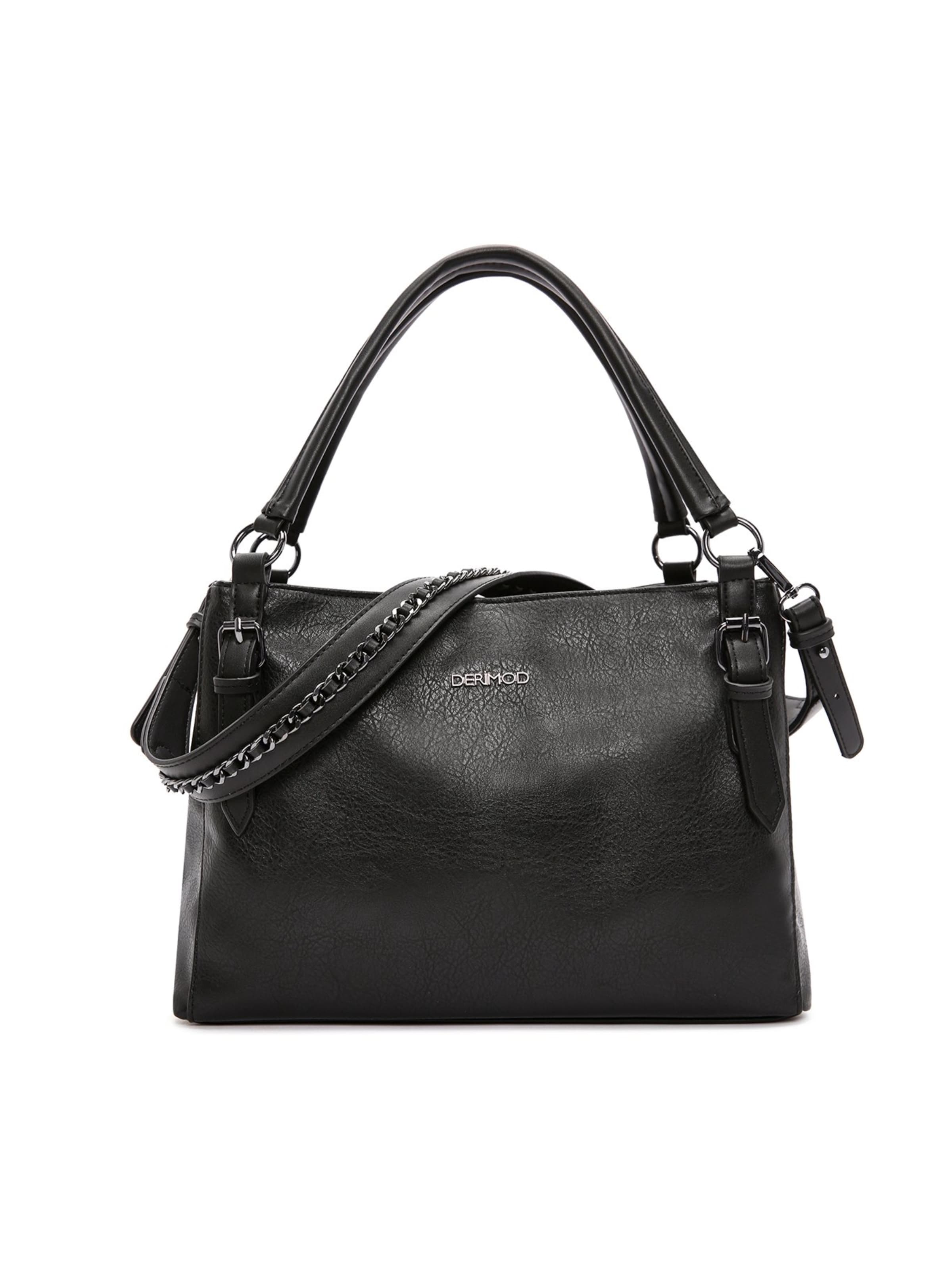 Derimod Shoulder Bag in Black: front