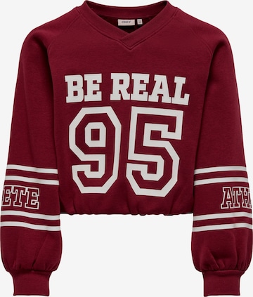 Pullover 'Coletta' di ONLY GIRLS in rosso: frontale