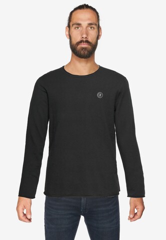 Le Temps Des Cerises Sweater in Black: front