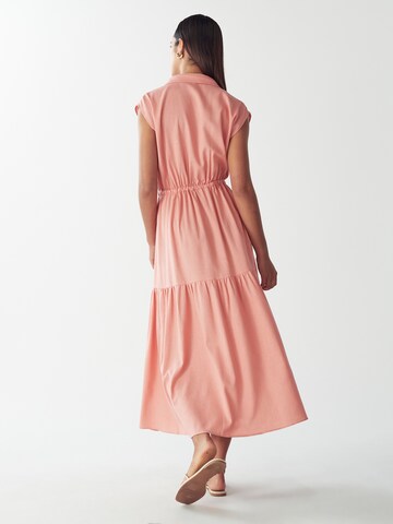 Abito camicia 'Marle' di Willa in arancione: dietro