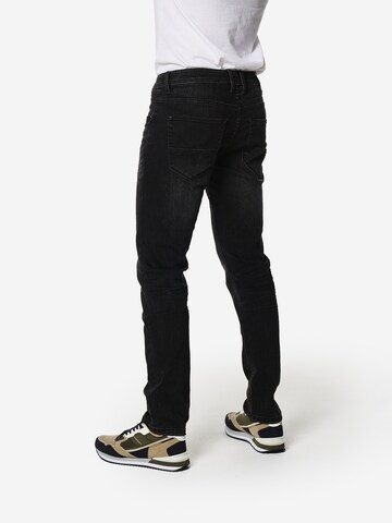 KOROSHI Regular Jeans i svart
