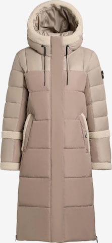 Manteau d’hiver 'Desna2' khujo en gris : devant