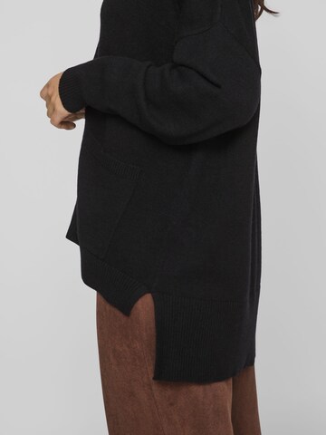 Cardigan 'VLRil' VILA en noir