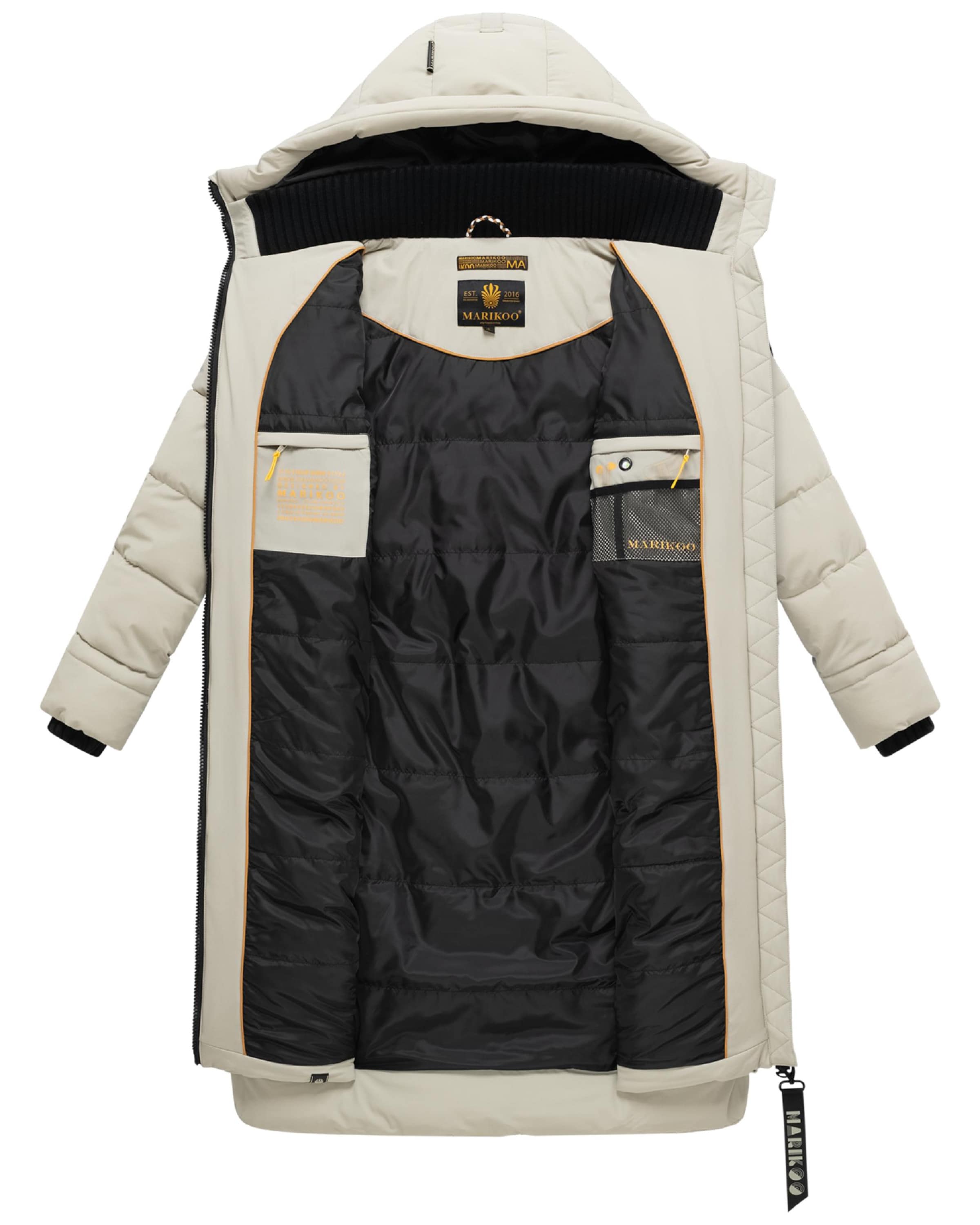 Cappotto invernale 'Benikoo' di MARIKOO in grigio