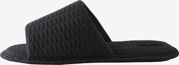 Pantoufle Next en noir : devant