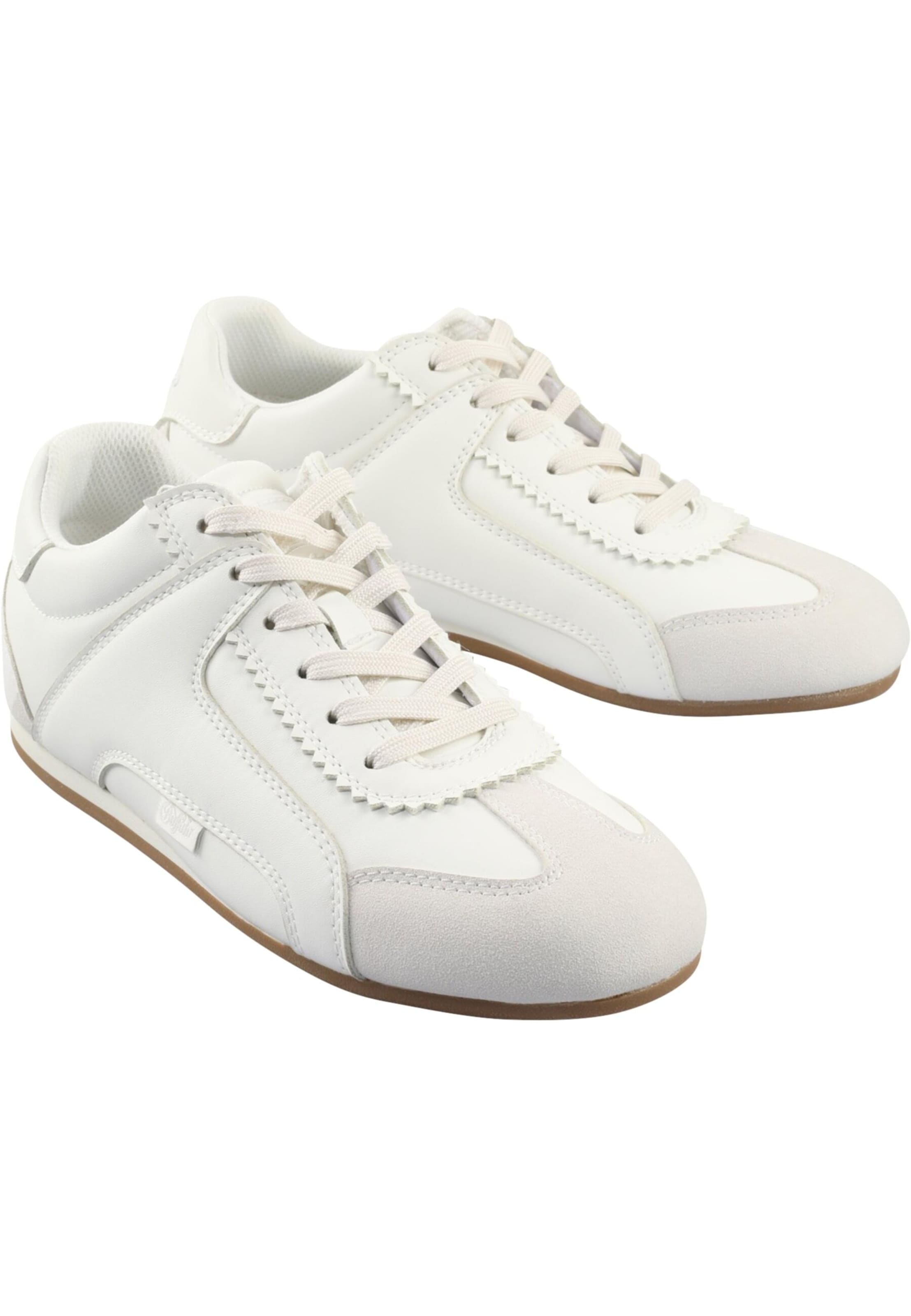 BUFFALO Σνίκερ χαμηλό 'Varsity' σε λευκό