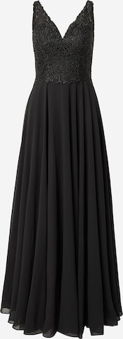 mascara Večerna obleka | črna barva: sprednja stran