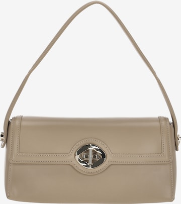 Usha Shoulder Bag in Beige: front
