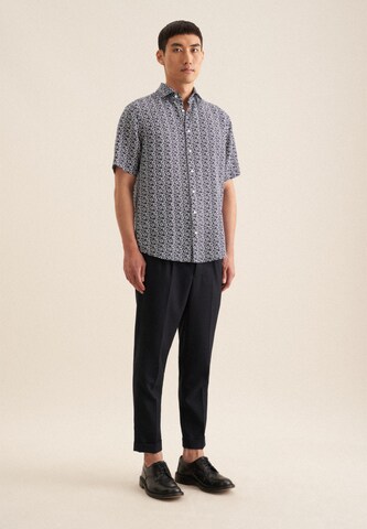 SEIDENSTICKER Comfort fit Overhemd in Blauw
