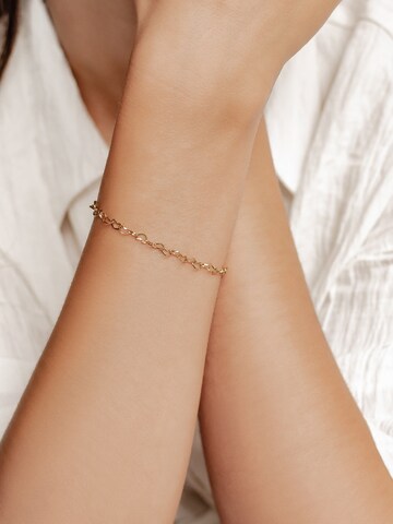Braccialetto 'Multi Hearts' di Hey Happiness in oro