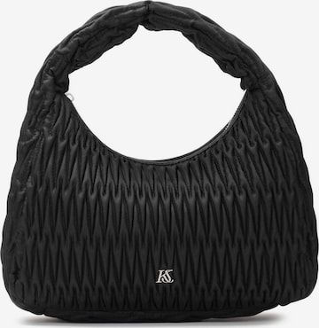 Kazar Studio Handbag in Black: front