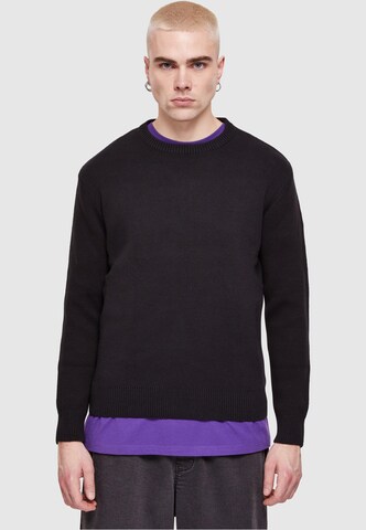 Urban Classics Sweater in Black: front