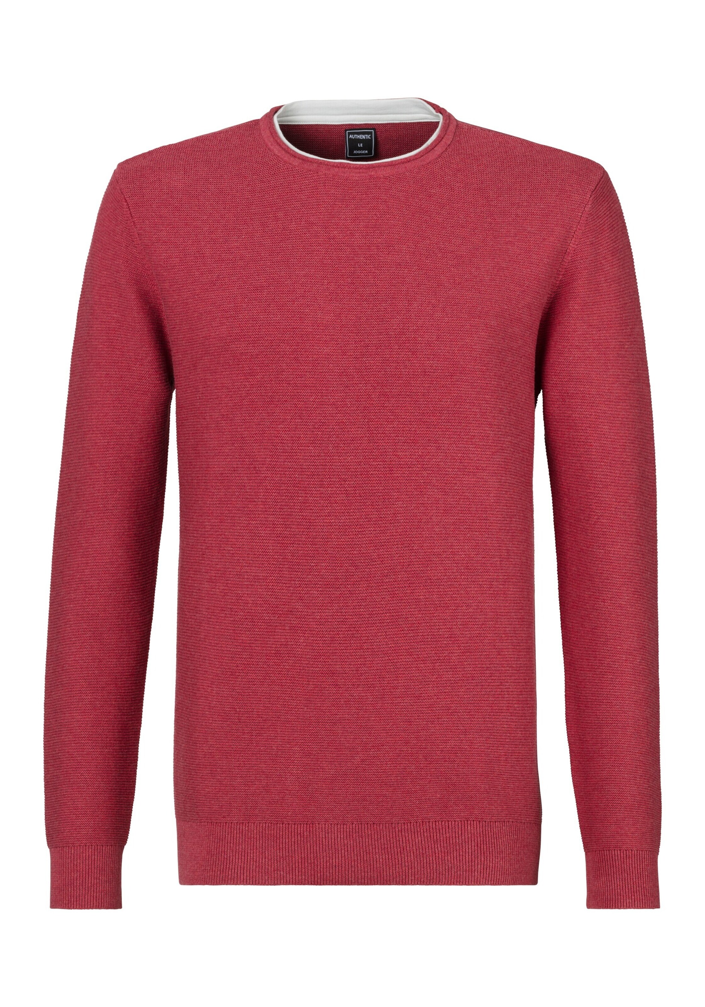 Authentic Le Jogger Pullover in Rot: Vorderseite