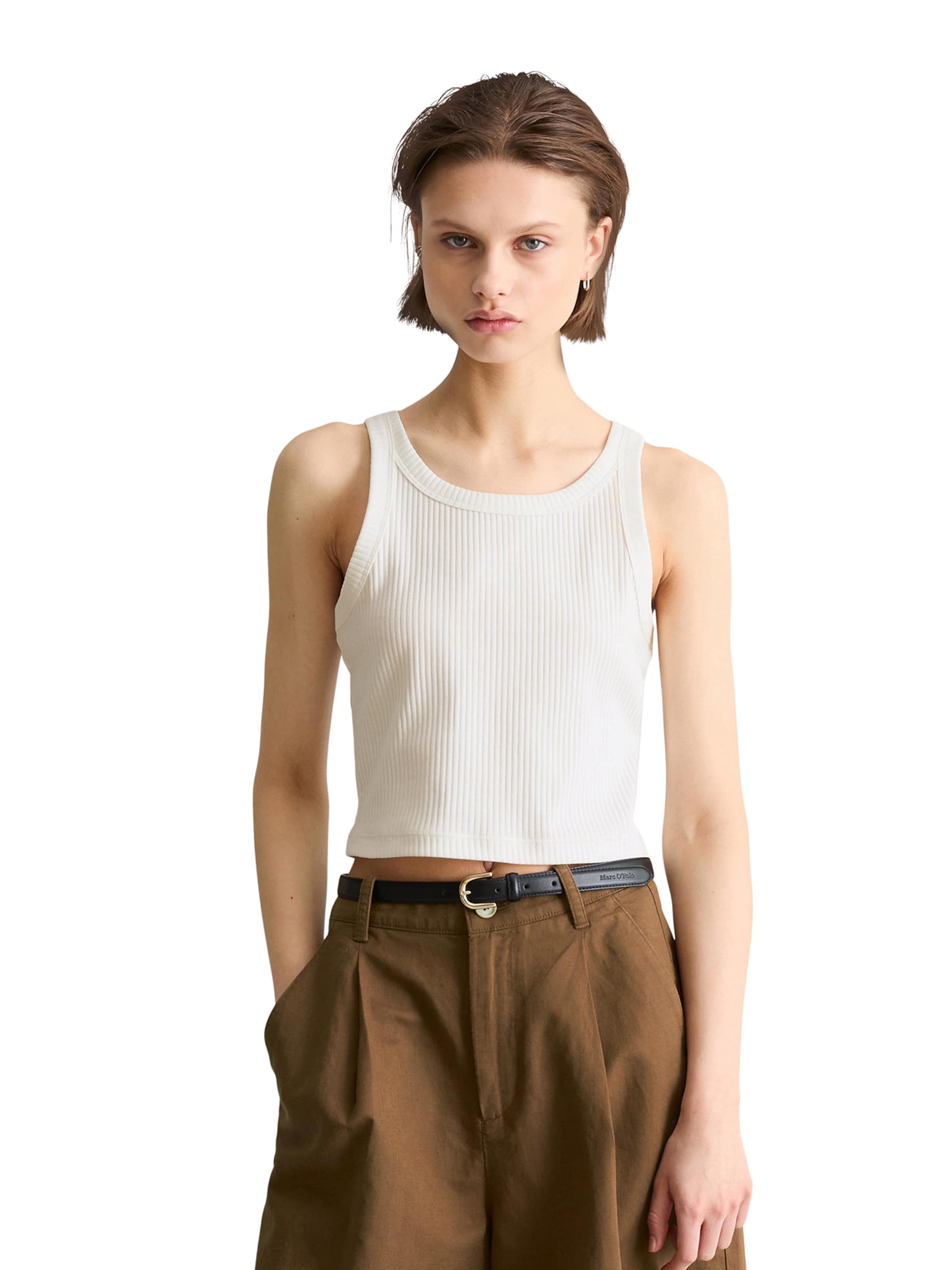 Marc O'Polo DENIM Top in White: front
