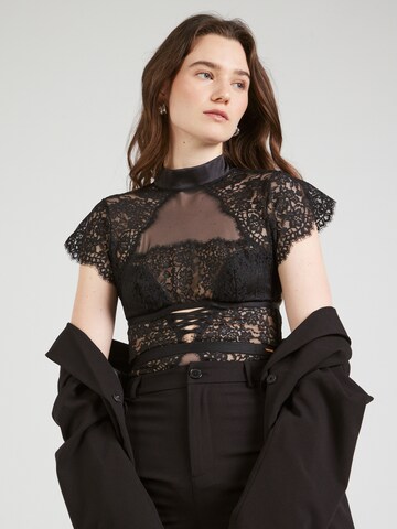 Boux Avenue Боди 'GIANNA' в Черный: спереди