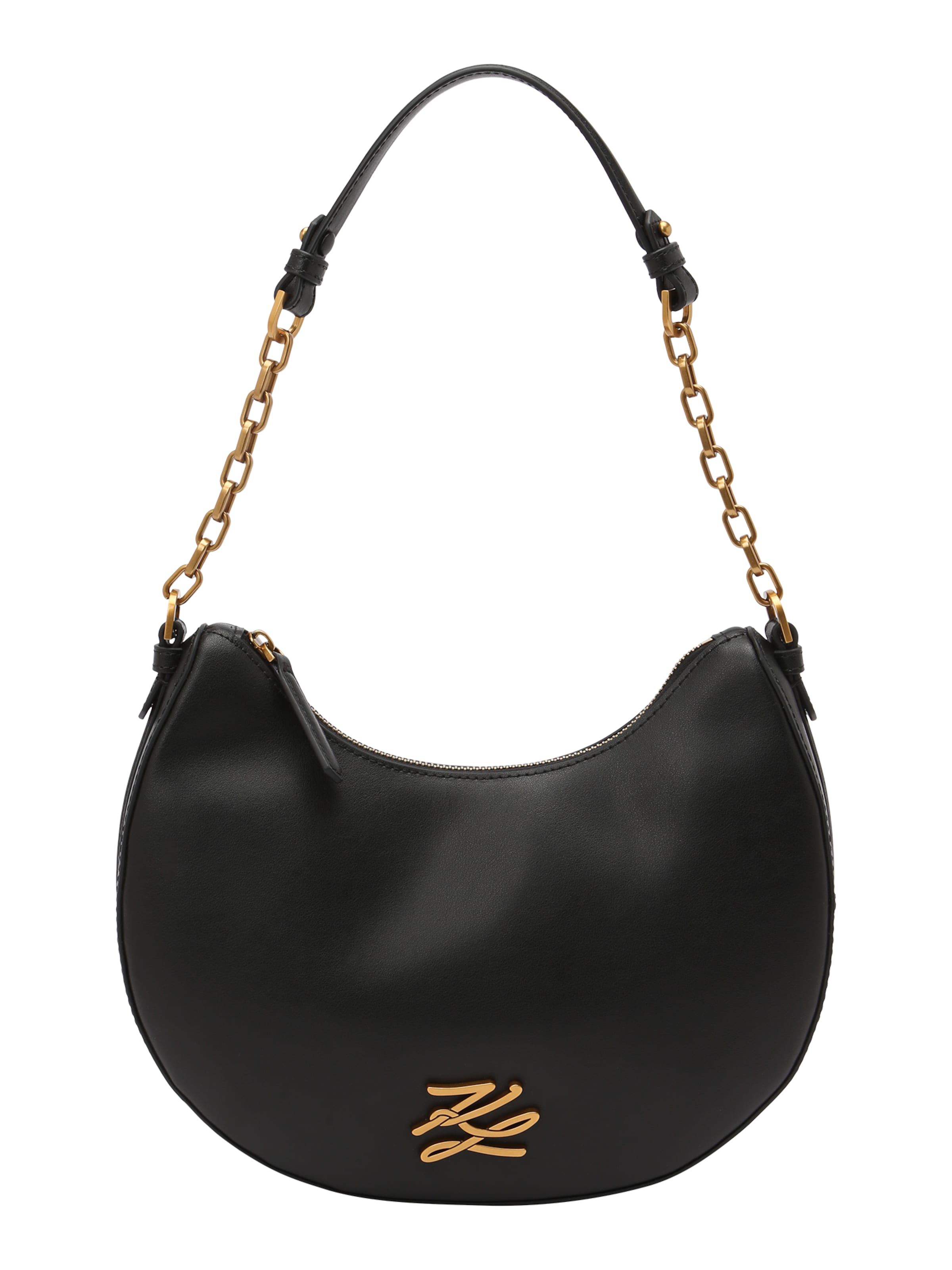 Karl Lagerfeld Taška přes rameno – černá: přední strana