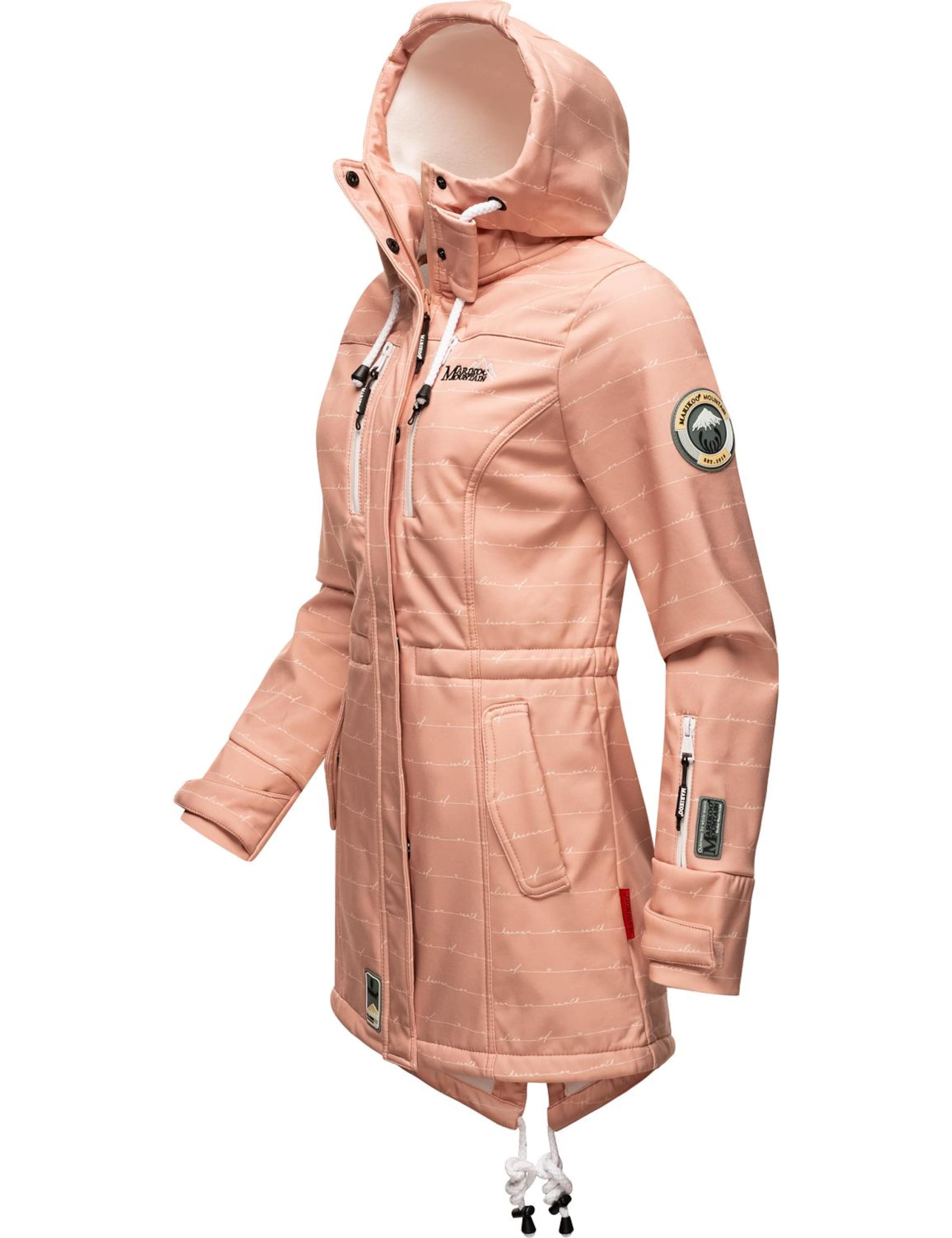 MARIKOO Funktionsmantel 'Zimtzicke' in Pink