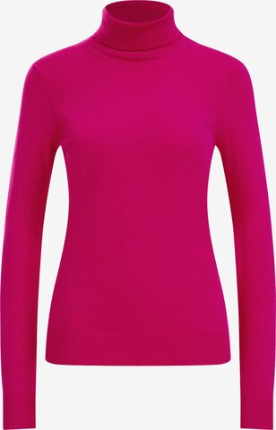 WE Fashion Sweter 'Coltrui' w kolorze różowy: przód