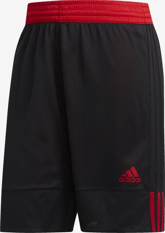 ADIDAS SPORTSWEAR Loose fit Workout Pants '3G Speed' in Black