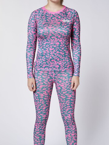 CHIEMSEE Set ' im Leo Allover Print ' in Pink