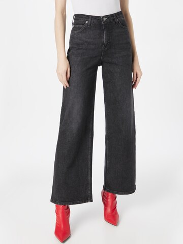 Lee Wide Leg Jeans 'STELLA' i grå: forside