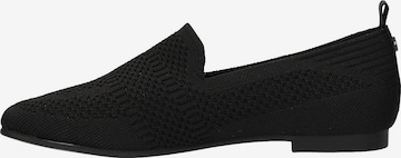 LA STRADA Classic Flats in Black: front