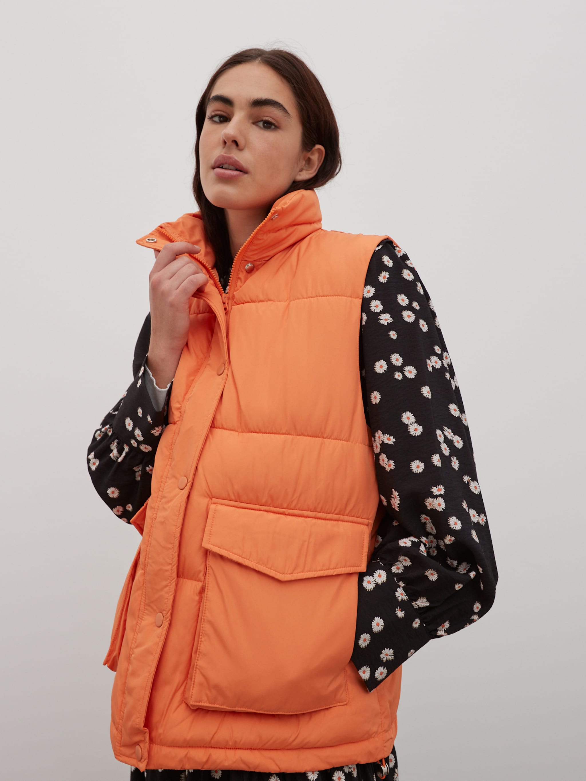 EDITED Produkter Vest 'Julissa' orange