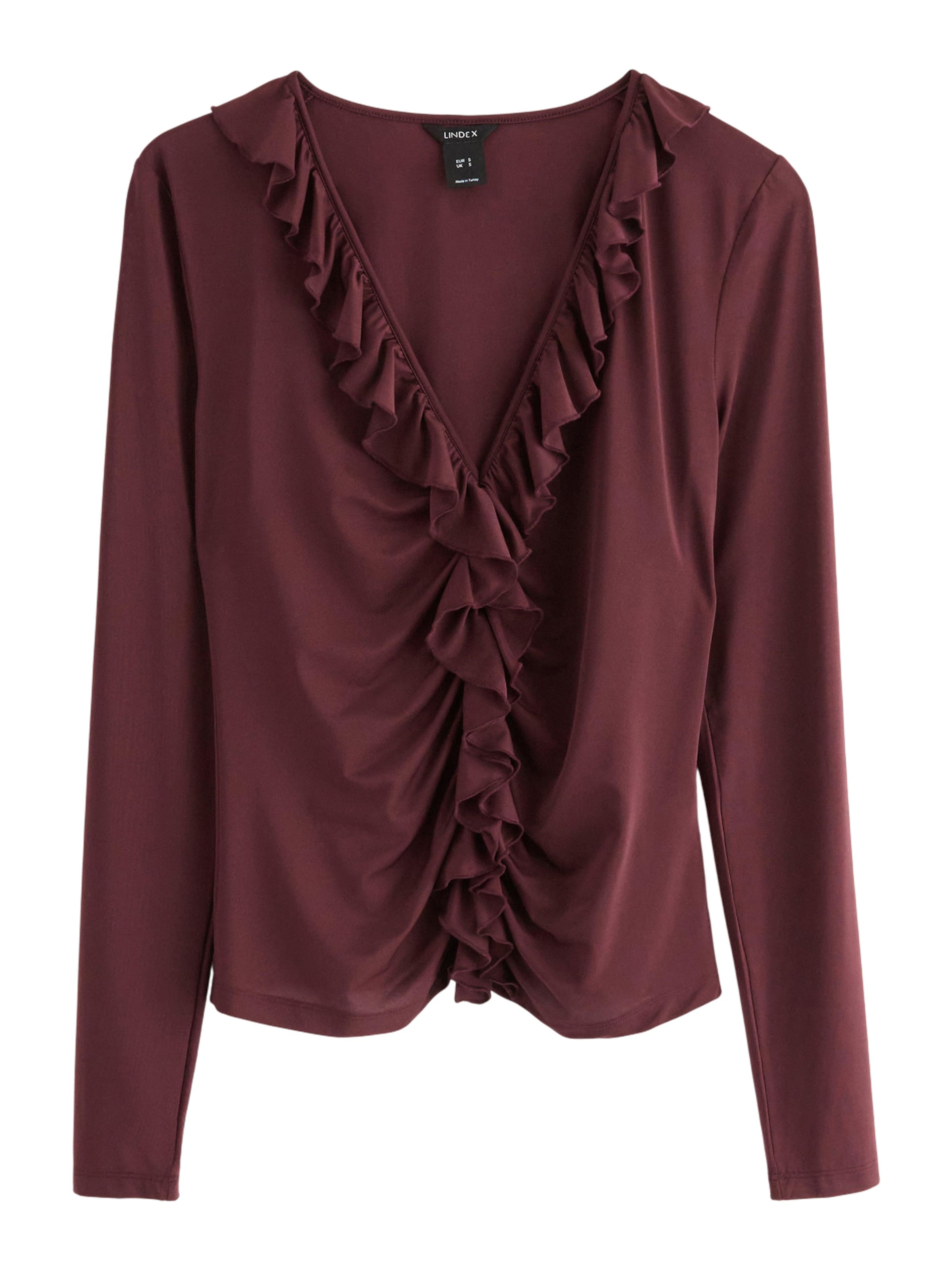 Lindex Shirt 'Fia' in Rot: Vorderseite