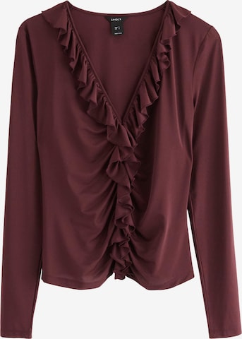 raudona Lindex Marškinėliai 'Fia': priekis