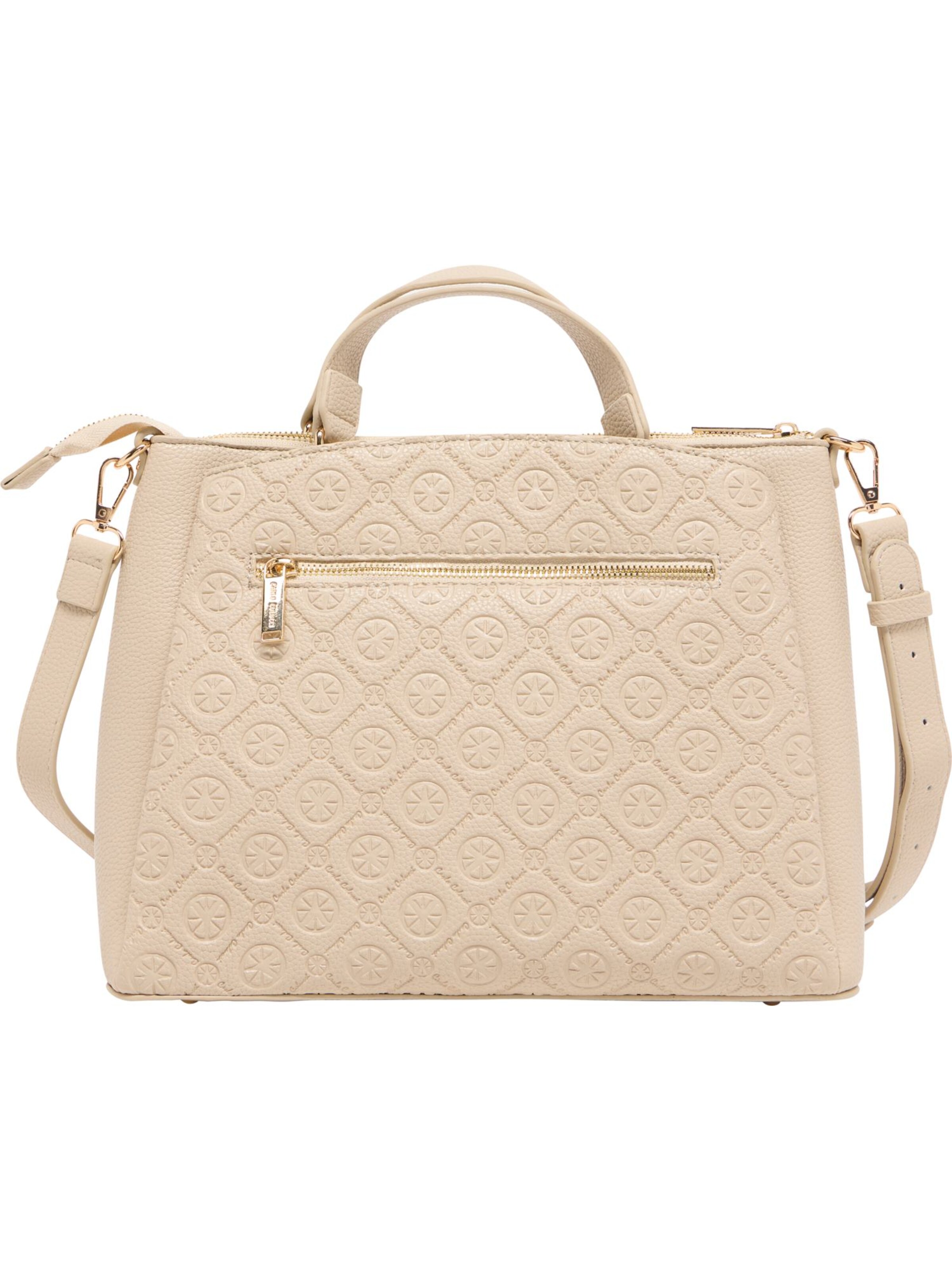 Carlo Colucci Handtasche ' Erla ' in Beige