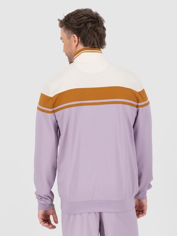 Sergio Tacchini Zip-Up Hoodie 'Damarindo' in Purple