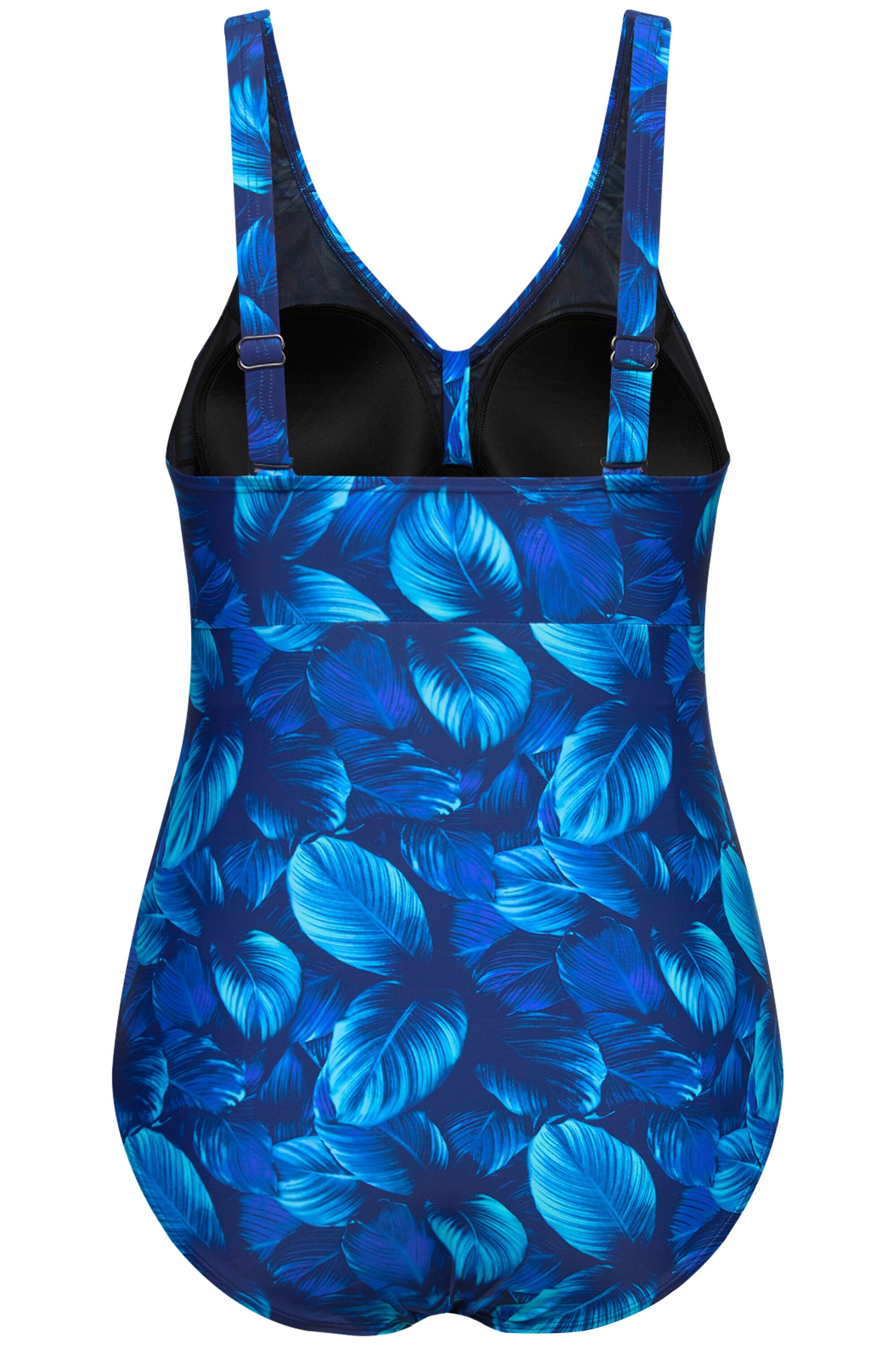 Ulla Popken Swimsuit in Blue