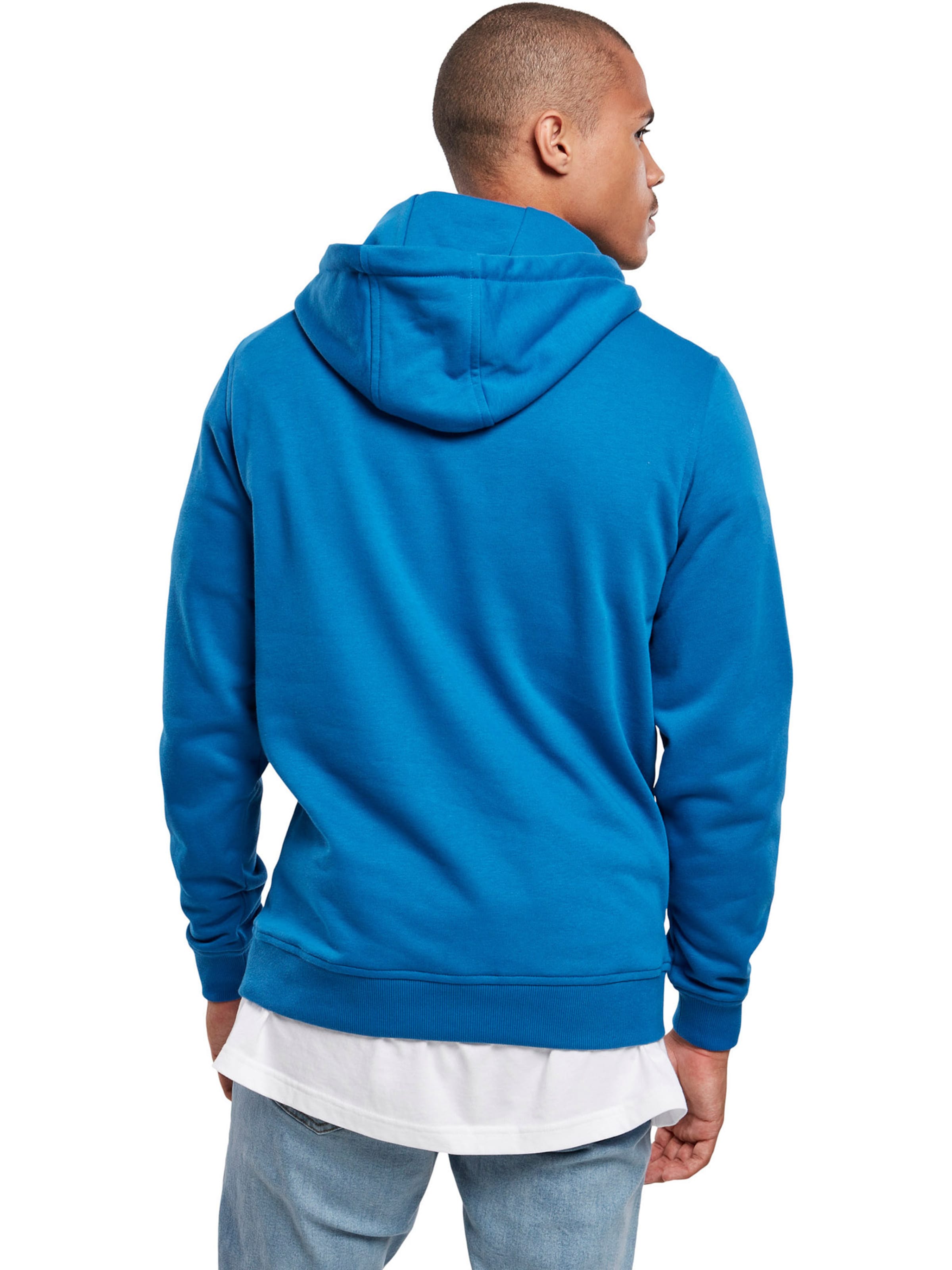 Urban Classics Sweatshirt 'Terry' in Blue