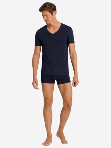 Hanro Boxershorts 'Cotton Superior' in Blauw