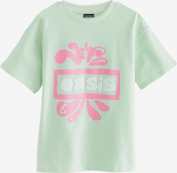 žalia Next Marškinėliai 'Oasis Band': priekis