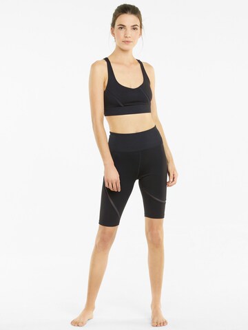 Skinny Pantalon de sport 'Exhale' PUMA en noir