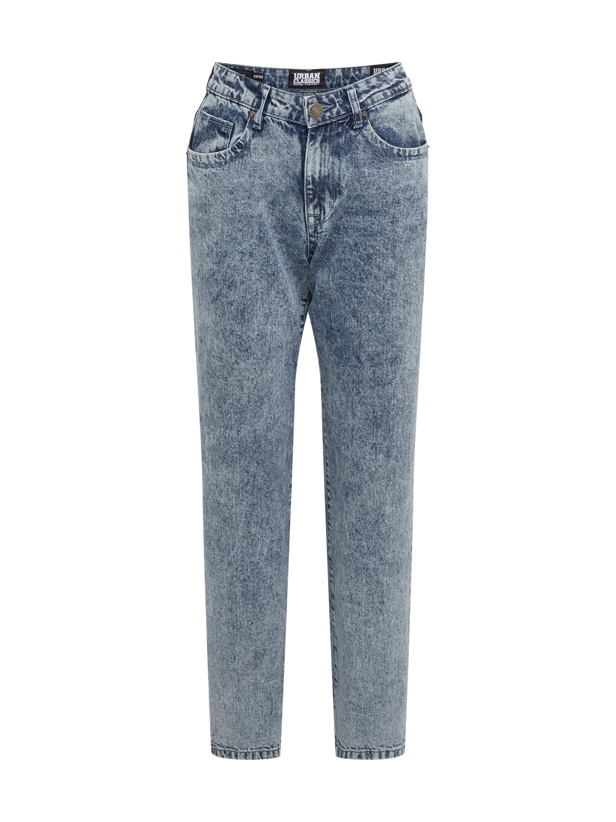 Urban Classics - Loosefit Calças de ganga em azul: frente