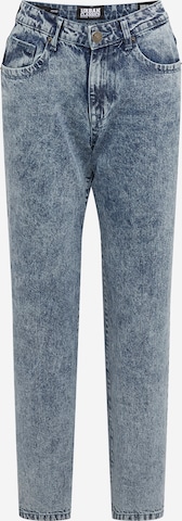 Urban Classics Loosefit Jeans in Blauw: voorkant