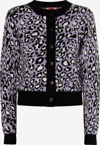 Cardigan 'Blonda' myMo ROCKS en violet : devant