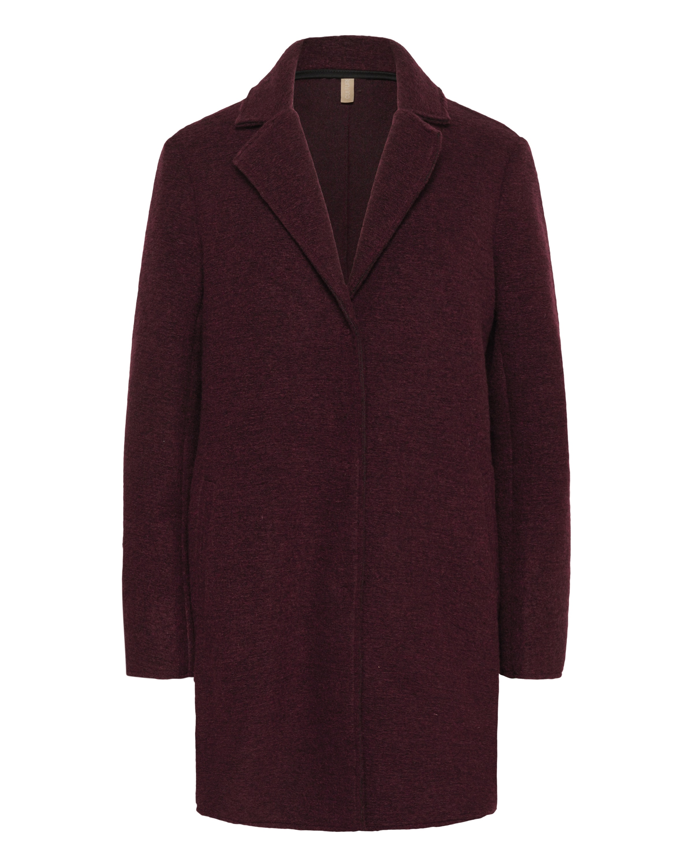 Veste d’hiver CULTURE en marron : devant