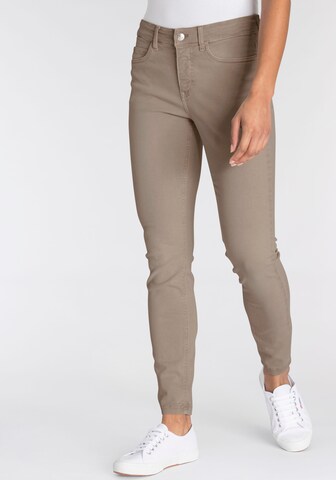 MAC Skinny Jeans in Beige: predná strana