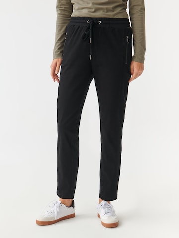 TATUUM Regular Trousers 'SAZIRI' in Black: front