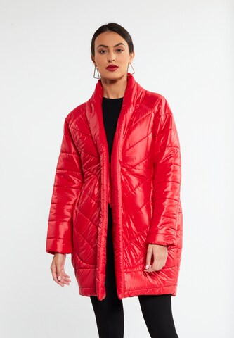 faina Between-Season Jacket in Red: front