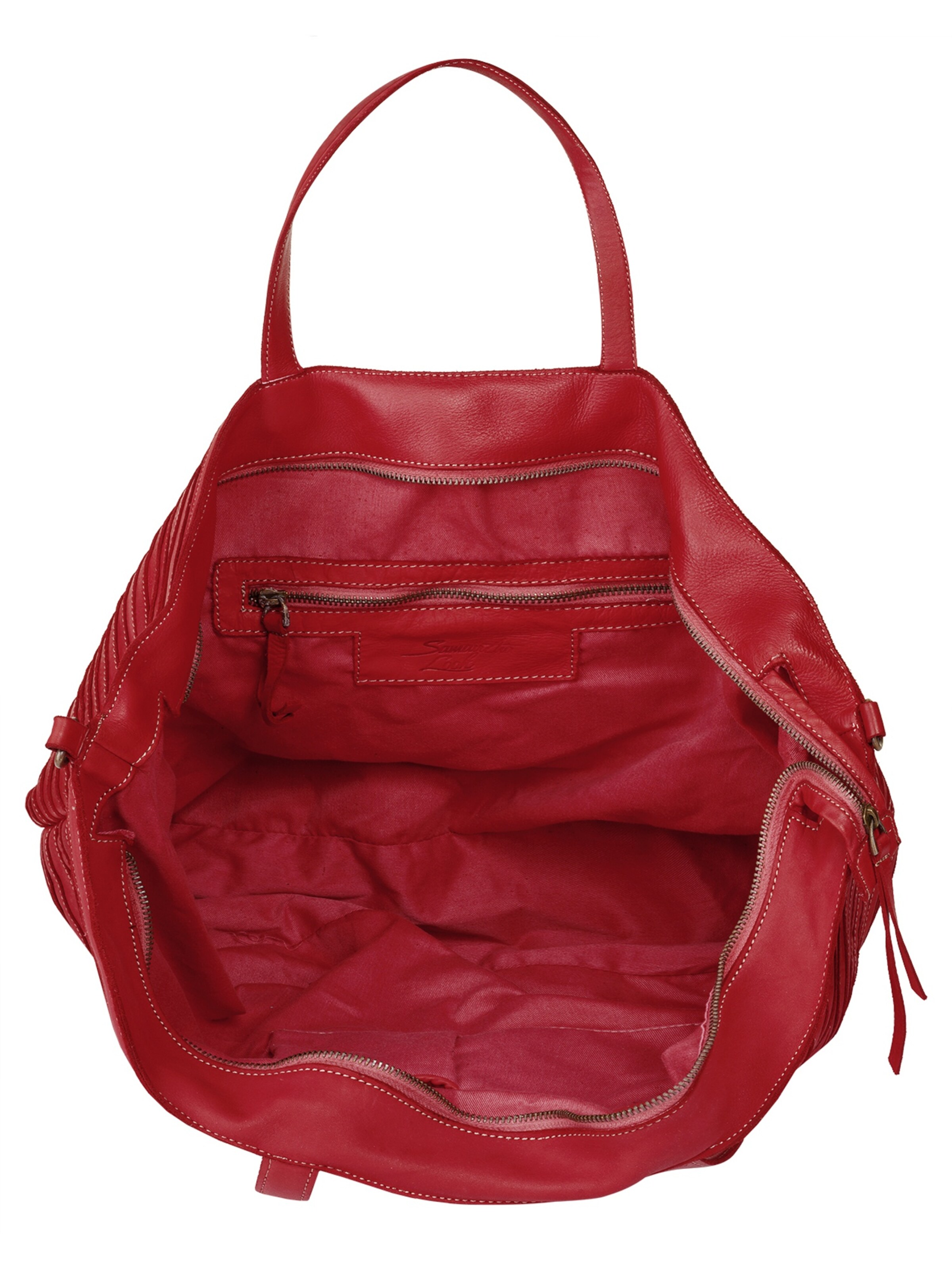 Cabas Samantha Look en rouge