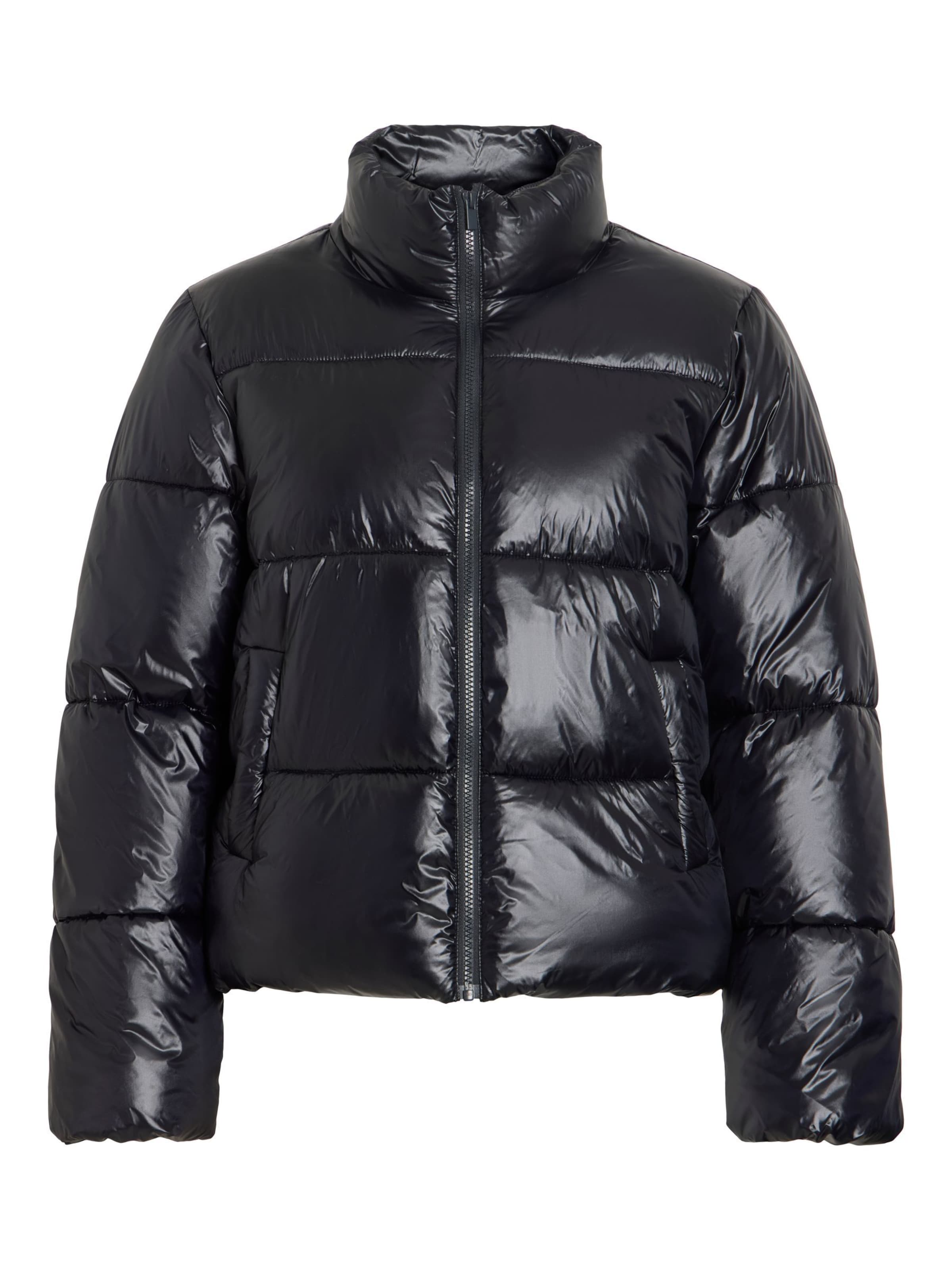 Veste mi-saison 'VILychee' VILA en noir : devant