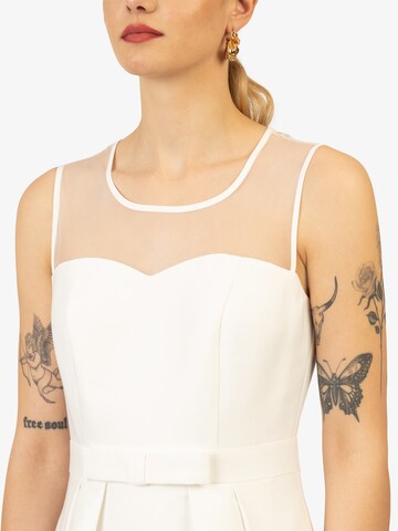 Robe de cocktail Kraimod en beige