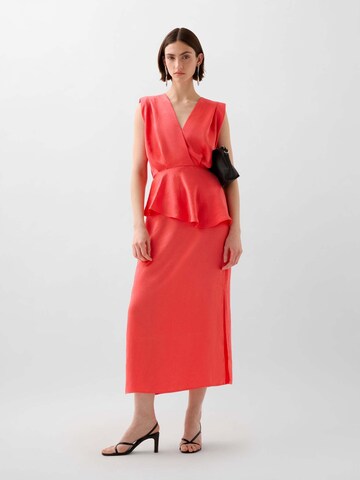 Scalpers Crinkle Skirt ' ' in Pink